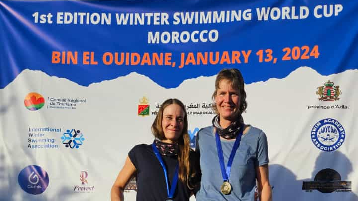 Winterswimming World Cup Marokko